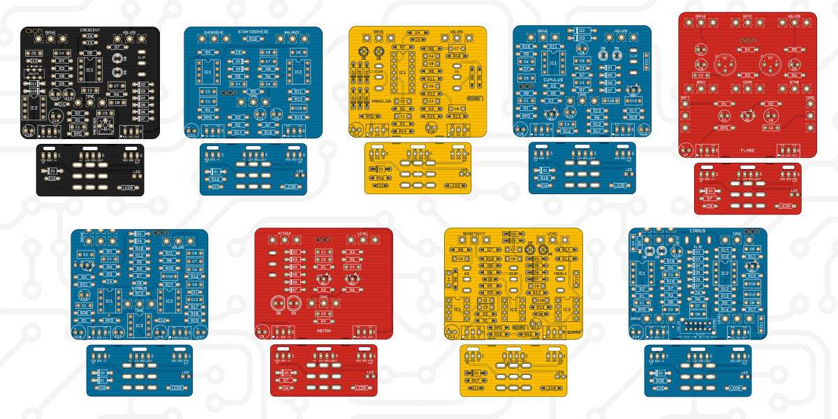 New PCBs + 20% off through Monday, March 22