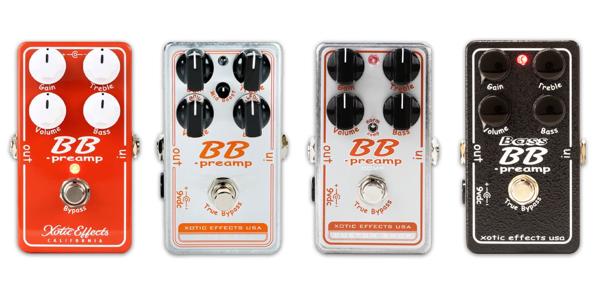 XOTIC BB preamp COMP-