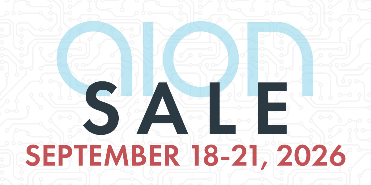 Aion FX Sale, September 18-21, 2026
