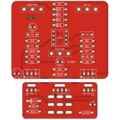 Atom Fuzz Drive PCB