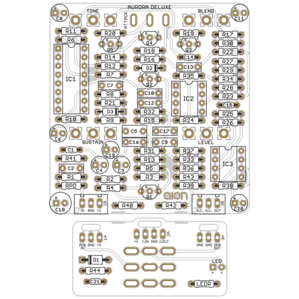 Aurora Deluxe Compressor printed circuit board