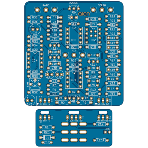 Azure Analog Chorus printed circuit board