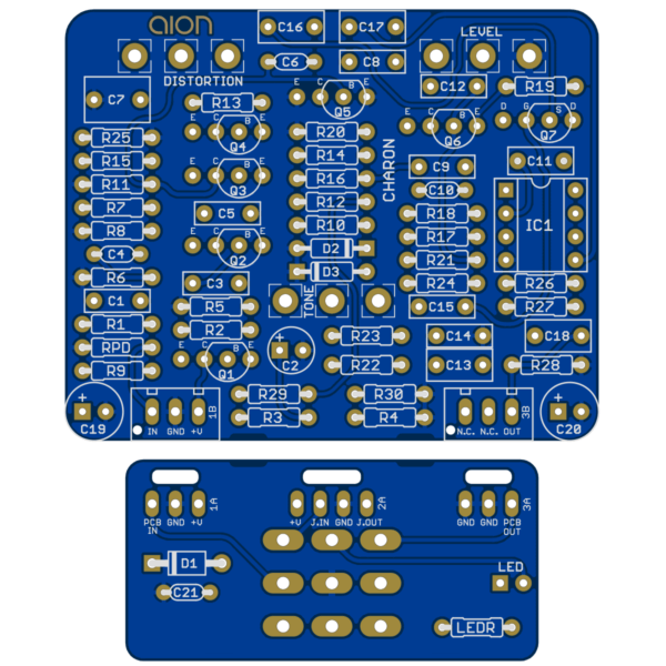 Charon Overdrive printed circuit board