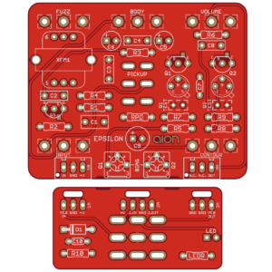 Epsilon Silicon Fuzz PCB