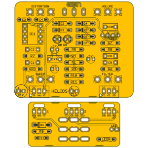 Helios Classic Distortion PCB