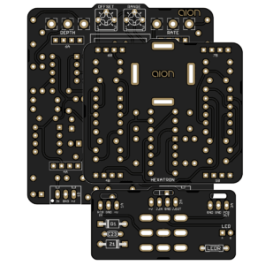 Hexatron Optical Phaser PCB