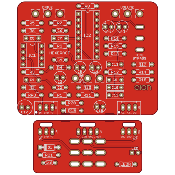 Hexeract CMOS Drive PCB