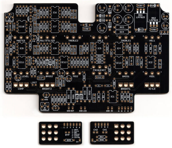 L5 Preamp printed circuit board