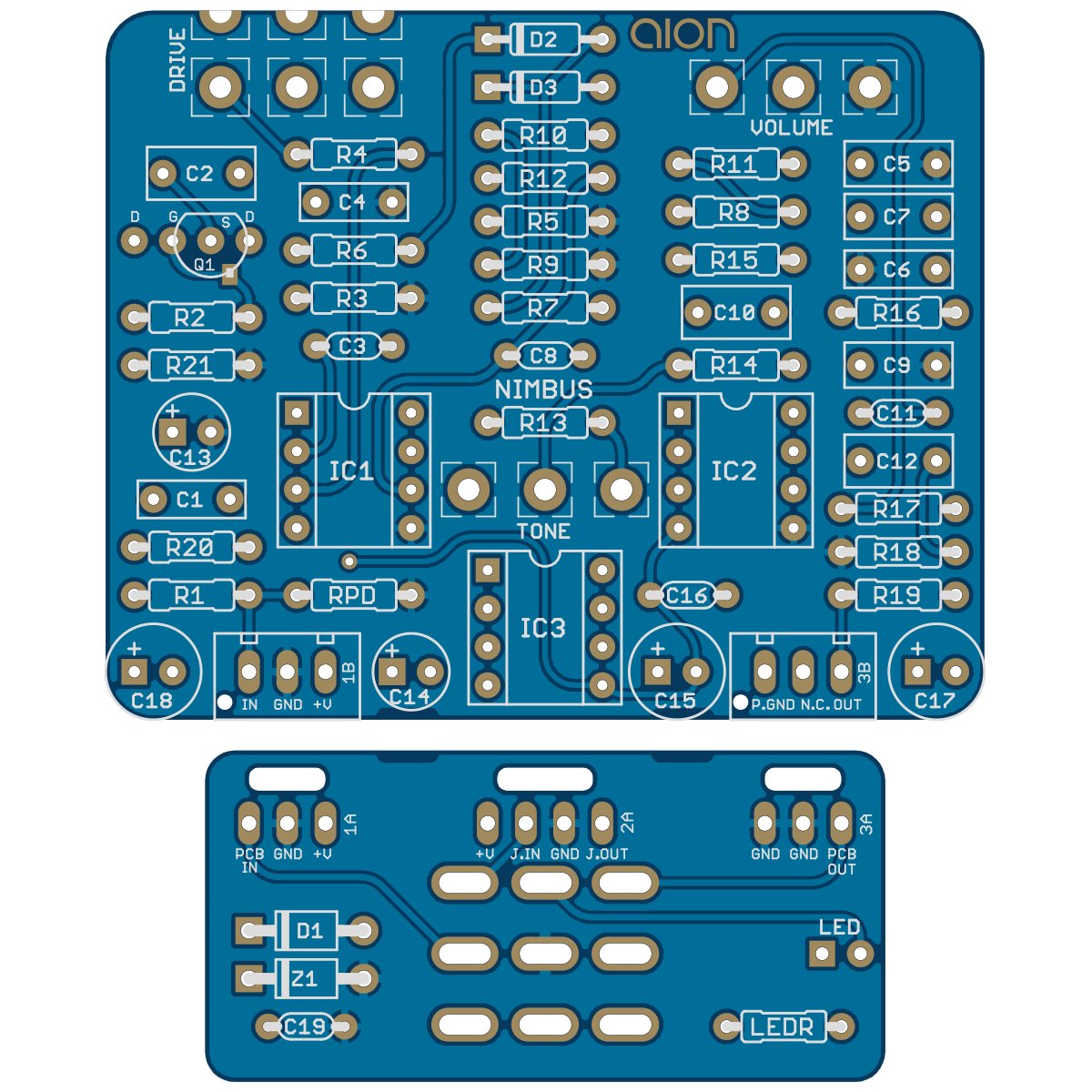 Nimbus Dynamic Overdrive / Maxon® OD-820 - Aion FX