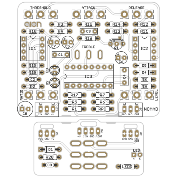 Nomad OTA Compressor printed circuit board