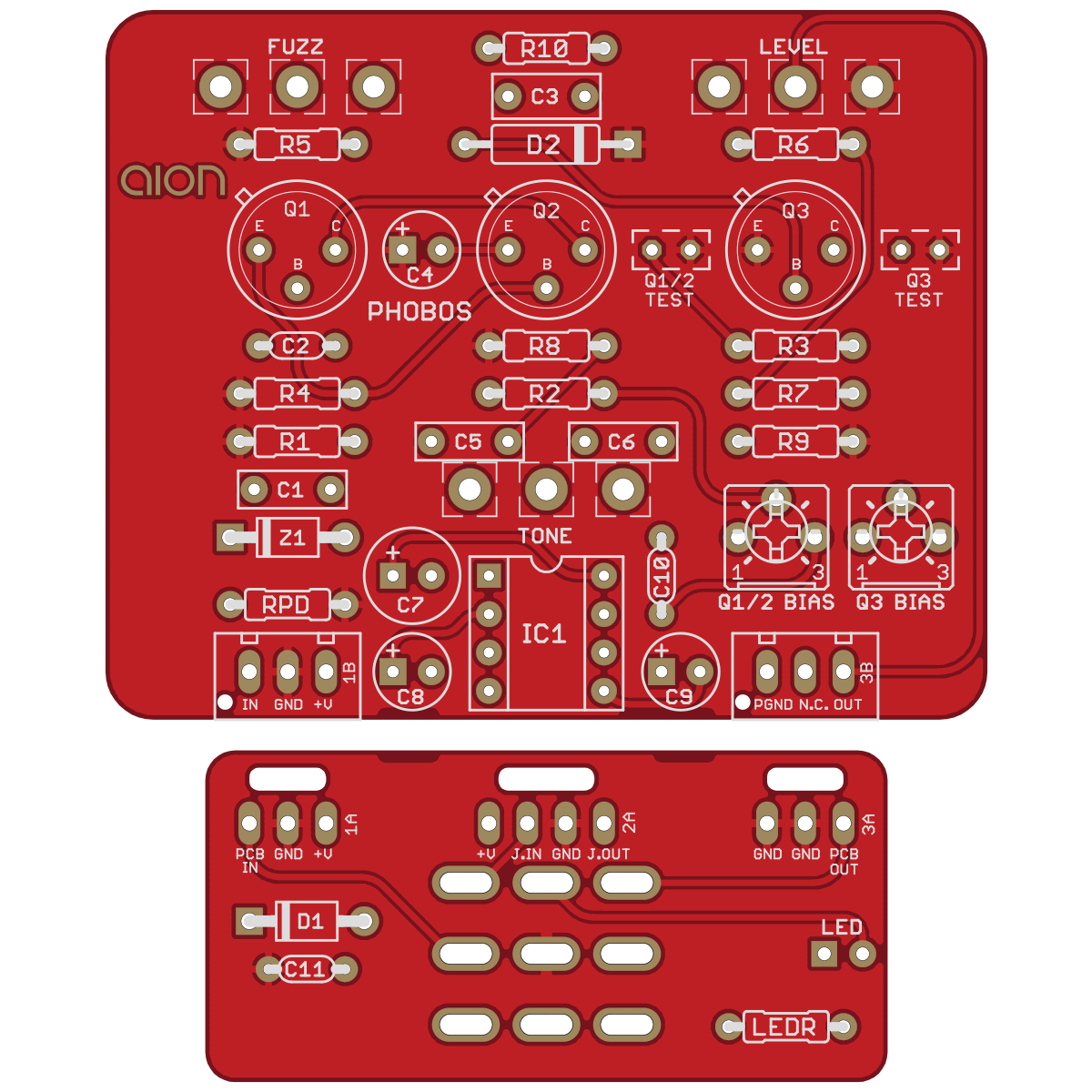 Phobos Germanium Fuzz / Tone Bender Mk. III - Aion FX