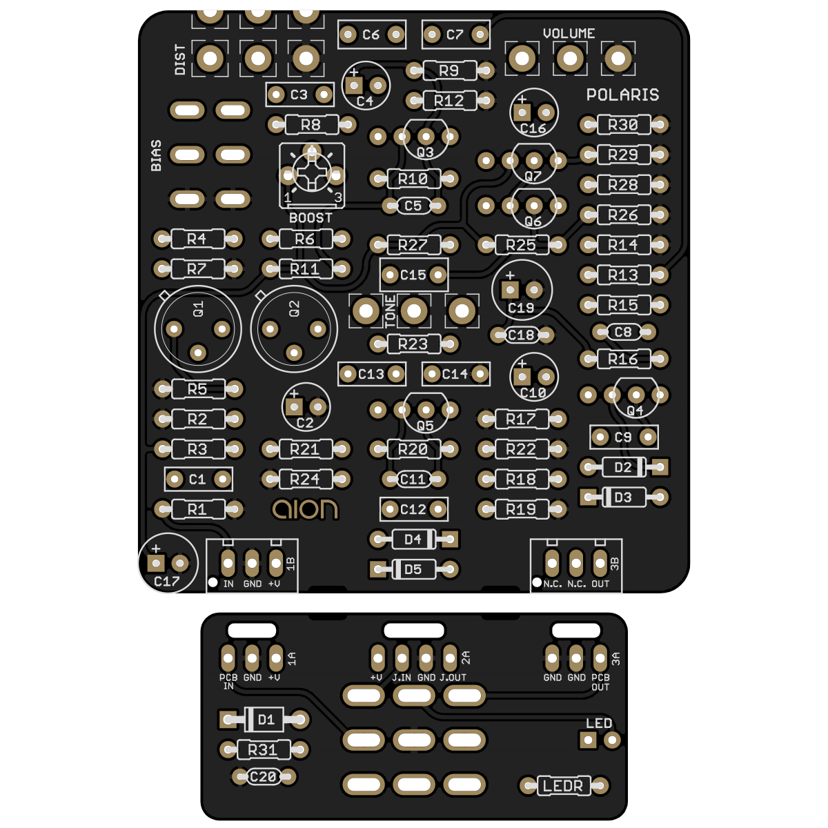 Polaris Distortion/Sustainer - Aion FX