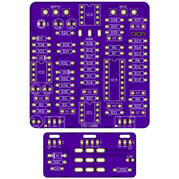 Tri-Vibe printed circuit board
