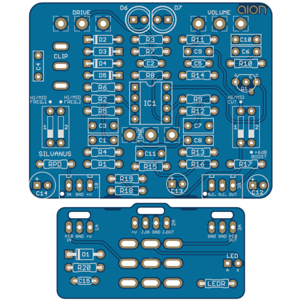 Silvanus Amp Drive printed circuit board
