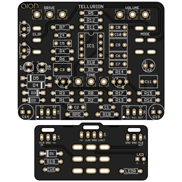 Tellurion Dynamic Drive printed circuit board