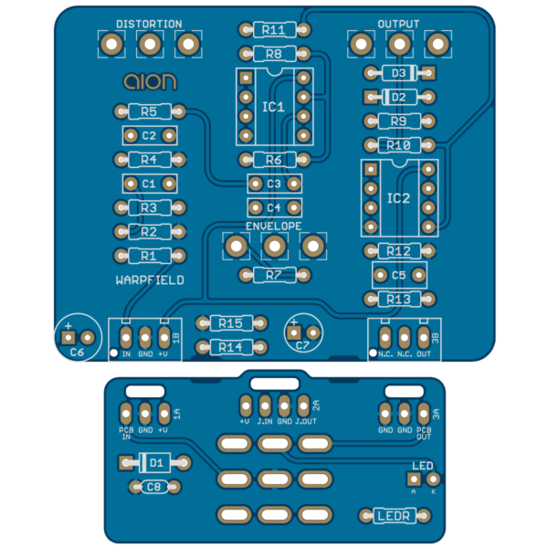 Warpfield Resonant Drive printed circuit board