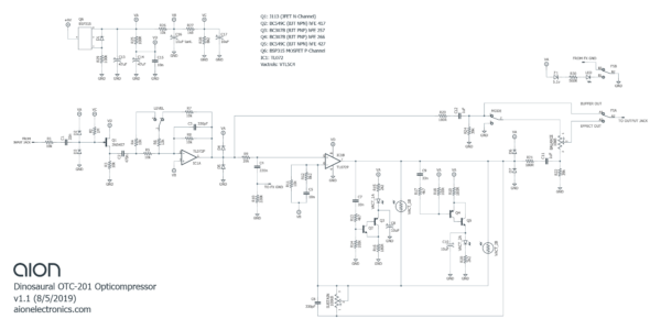 Dinosaural OTC-201 Schematic