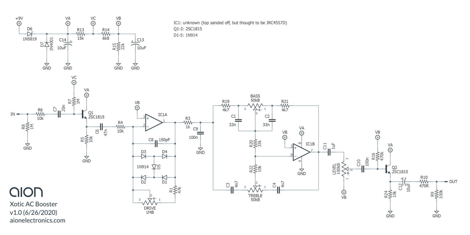 Xotic Sp Compressor Schematic